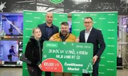 PEVEX nagradio svojih 1000 kupaca s ukupno milijun kuna