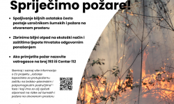 Oprez pri spaljivanju biljnog otpada!
