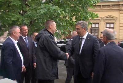 Plenković na Danu Grada Vukovara - još nema konkretnog dogovora DP-a i HDZ-a