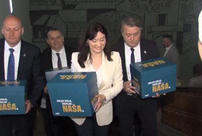 Nataša Tramišak predala potpise