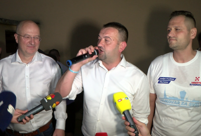 U ''bitci za Vukovar'' pobijedio Marijan Pavliček, kandidat Hrvatskih suvernista i stranke DOMiNO