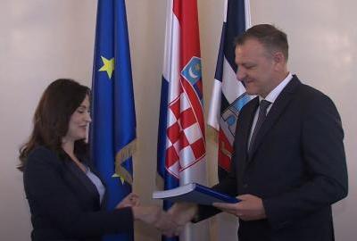 Nataša Tramišak s puno optimizma započela svoj mandat osječko-baranjske županice