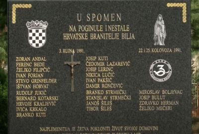 Bilje se prisjeća okupacije i pogibije 21 branitelja