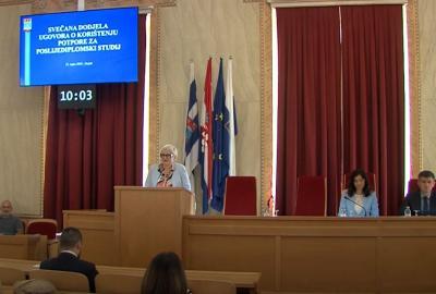 OBŽ stipendijama pomogla 89 poslijediplomaca u pokrivanju troškova studiranja