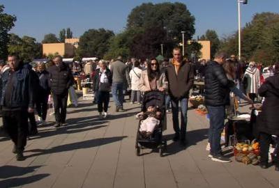 U zimskim jaknama na listopadski Sajam antikviteta