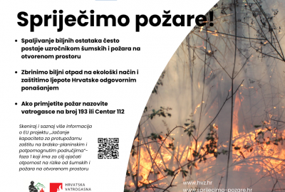 Oprez pri spaljivanju biljnog otpada!