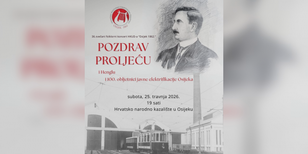 HKUD Osijek 1862 koncertom Pozdrav proljeću čuva povijest i tradiciju