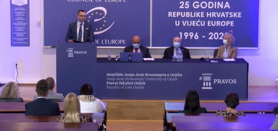 25 godina od primanja Republike Hrvatske u Vijeće Europe