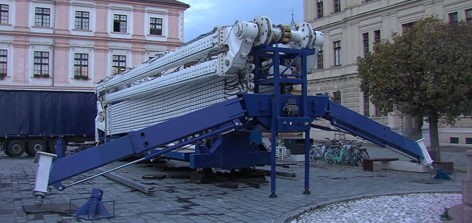 Počelo postavljanje panoramskog kotača u Osijeku