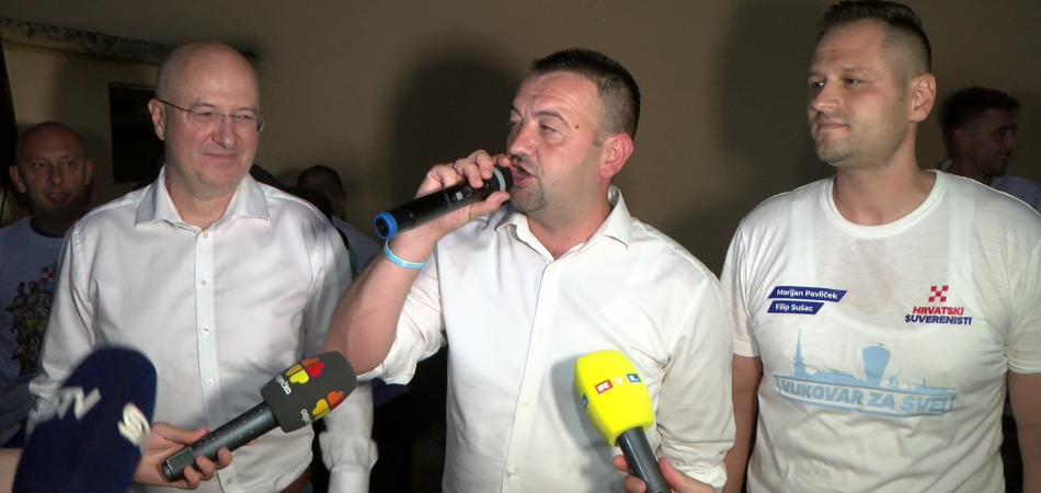 U ''bitci za Vukovar'' pobijedio Marijan Pavliček, kandidat Hrvatskih suvernista i stranke DOMiNO
