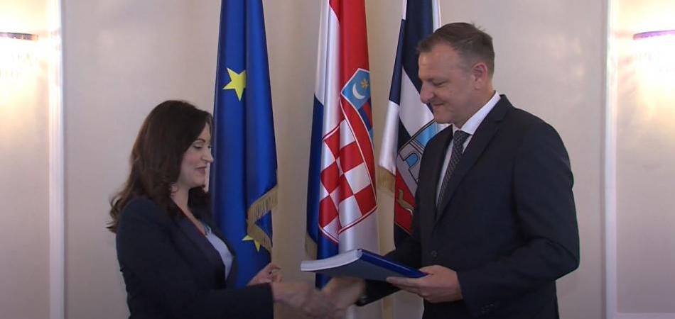 Nataša Tramišak s puno optimizma započela svoj mandat osječko-baranjske županice