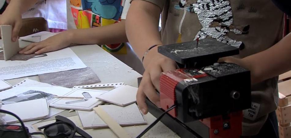 Spretne ručice izrađivale su predmete od drva i tako otvorile 23. Ljeto u Domu tehnike