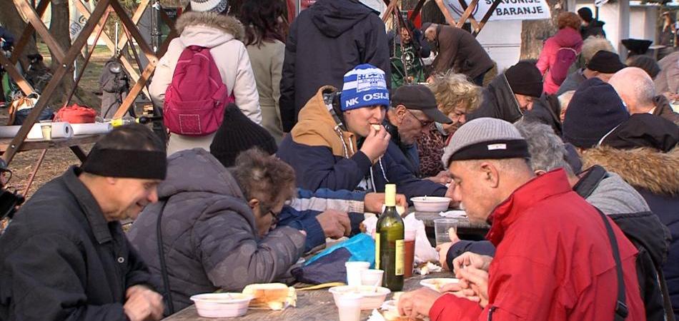 Specijaliteti od ribe na dar građanima Osijeka, Vukovara i Belišća