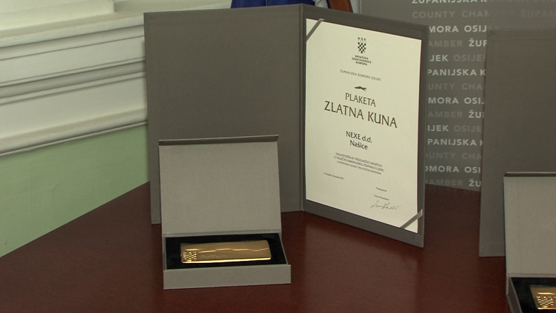 Zlatne kune tvrtkama Nexe, Eurokamen i Cobe