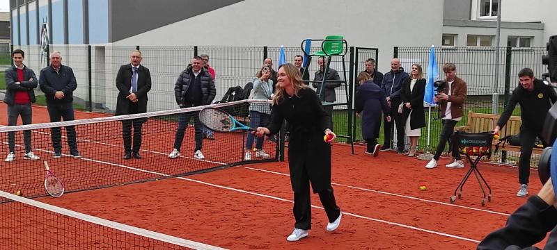 Donna Vekić otvorila drugi javni tenis teren u Osijeku