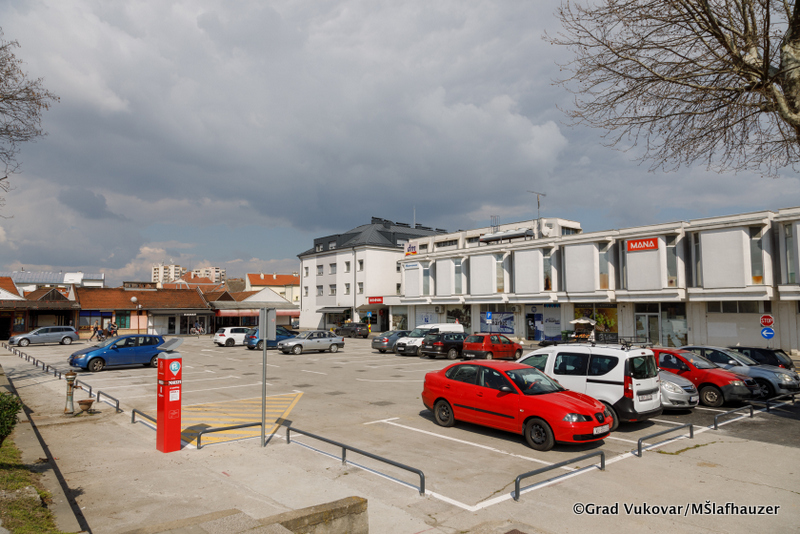 U funkciju pušten parking na prostoru stare tržnice u Vukovaru