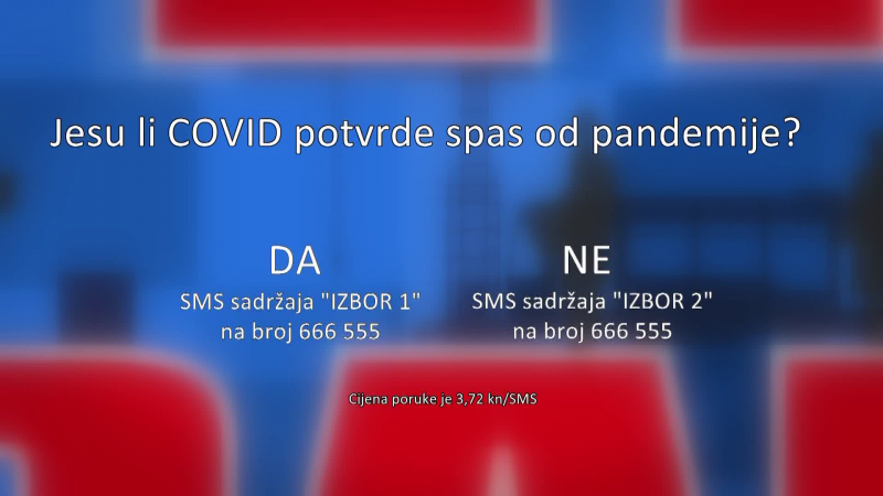 Teme dana: Jesu li COVID potvrde spas od pandemije?