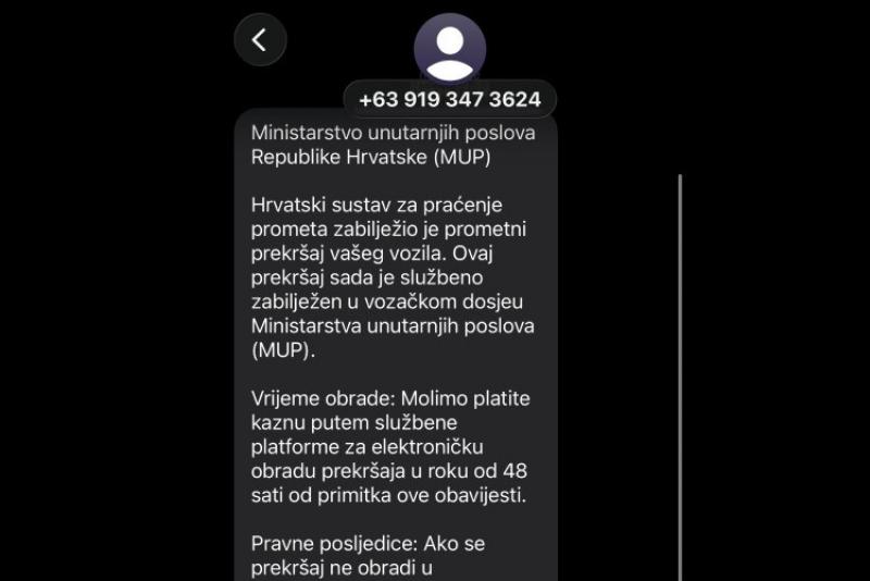 Dobijete li SMS poruku od ''policije'', ne odgovarajte na nju i obrišite ju!