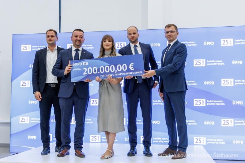 Najveća pojedinačna donacija - PPD donirao 200 tisuća eura za novi vukovarski stadion