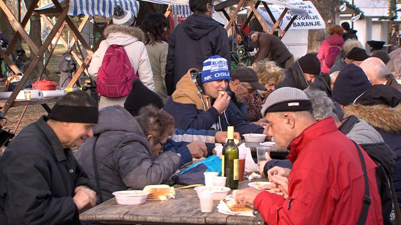 Specijaliteti od ribe na dar građanima Osijeka, Vukovara i Belišća