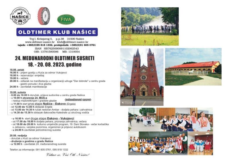24. međunarodni oldtimer susreti Našice