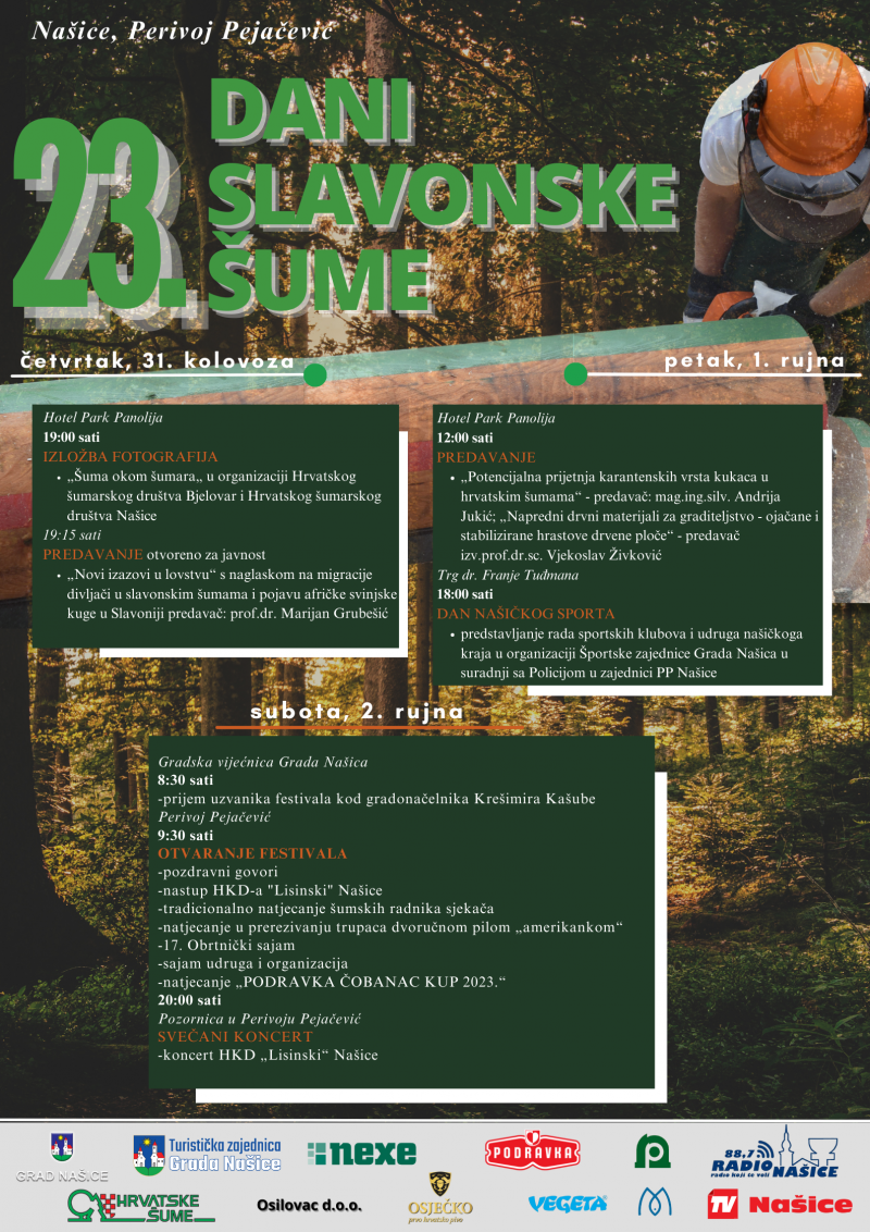 23. Dani slavonske šume u Našicama