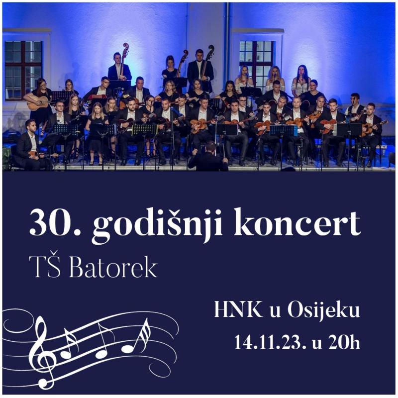 30. Godišnji koncert TŠ Batorek