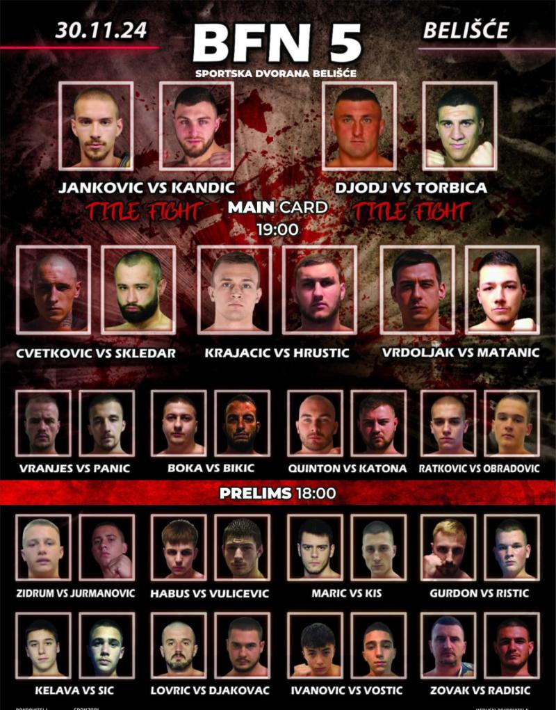 Belišće: Baraber fight night