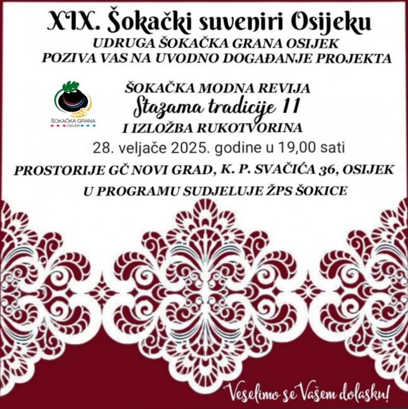 Šokački suveniri Osijeku XIX.