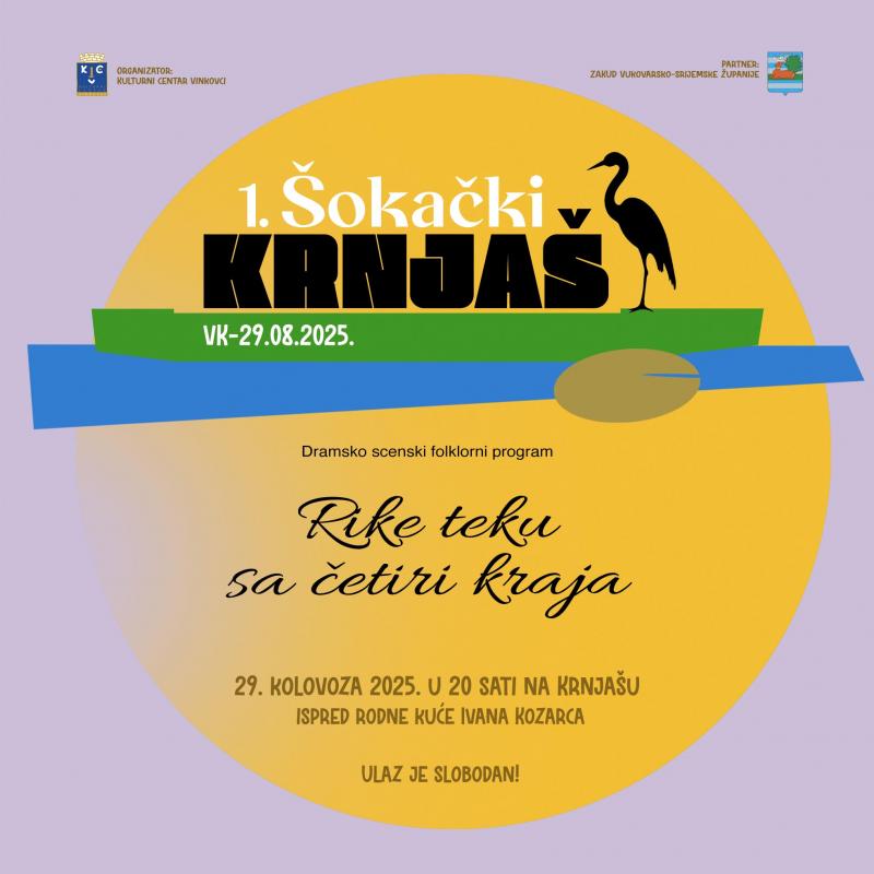 Šokački Krnjaš – “Rike teku sa četiri kraja”