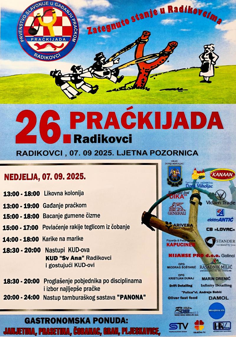 Praćkidaja u Radikovcima