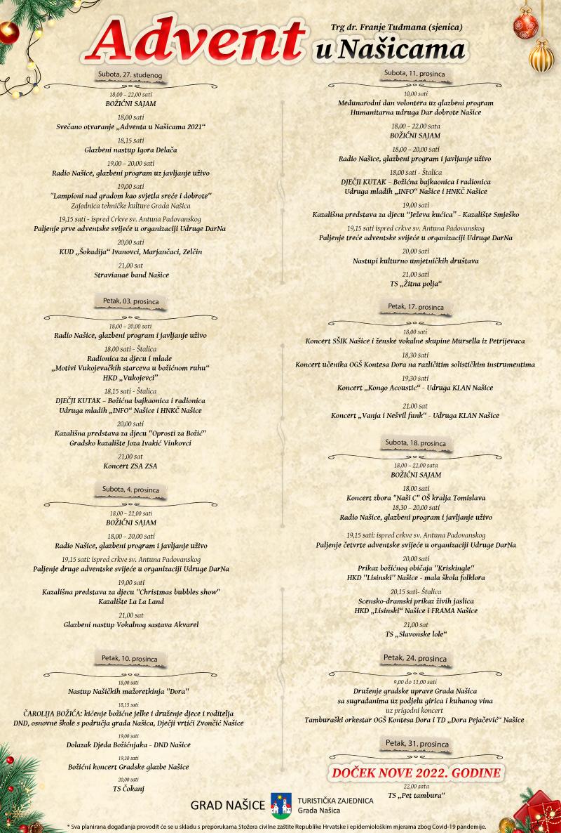 Advent u Našicama 2021.