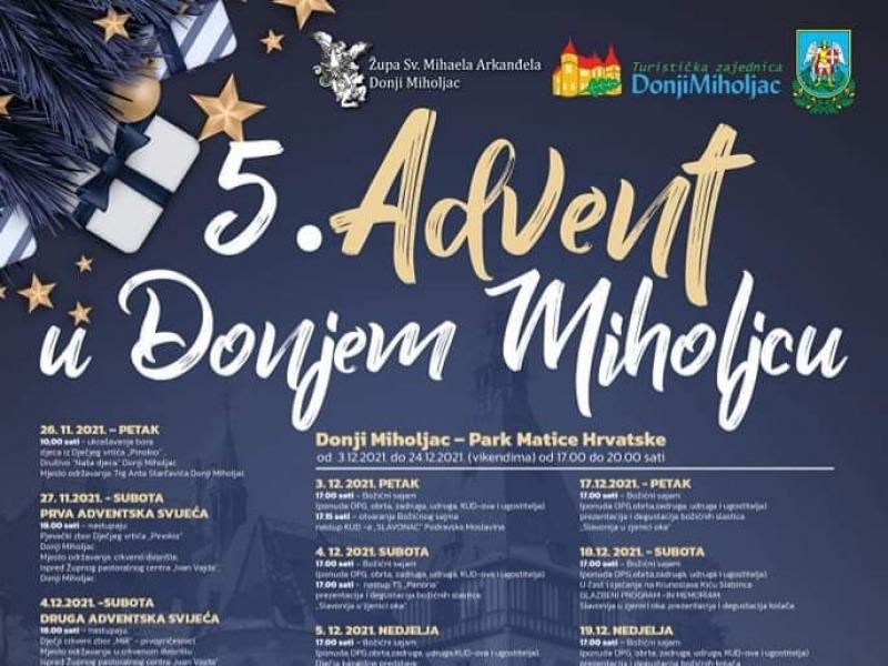 Advent u Donjem Miholjcu 2021.