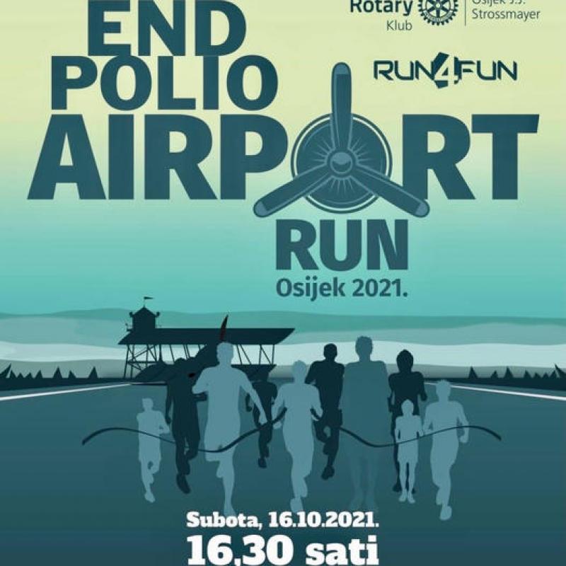 Rotary klub J.J.Strossmayer Osijek: End Polio Airport Run