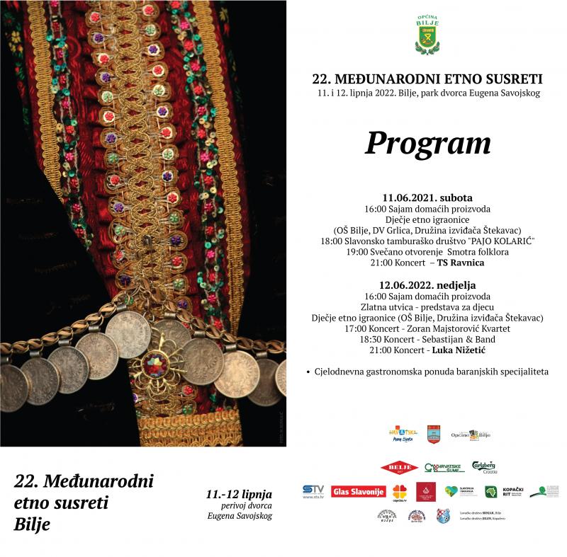 22. Međunarodni etno susreti u Bilju
