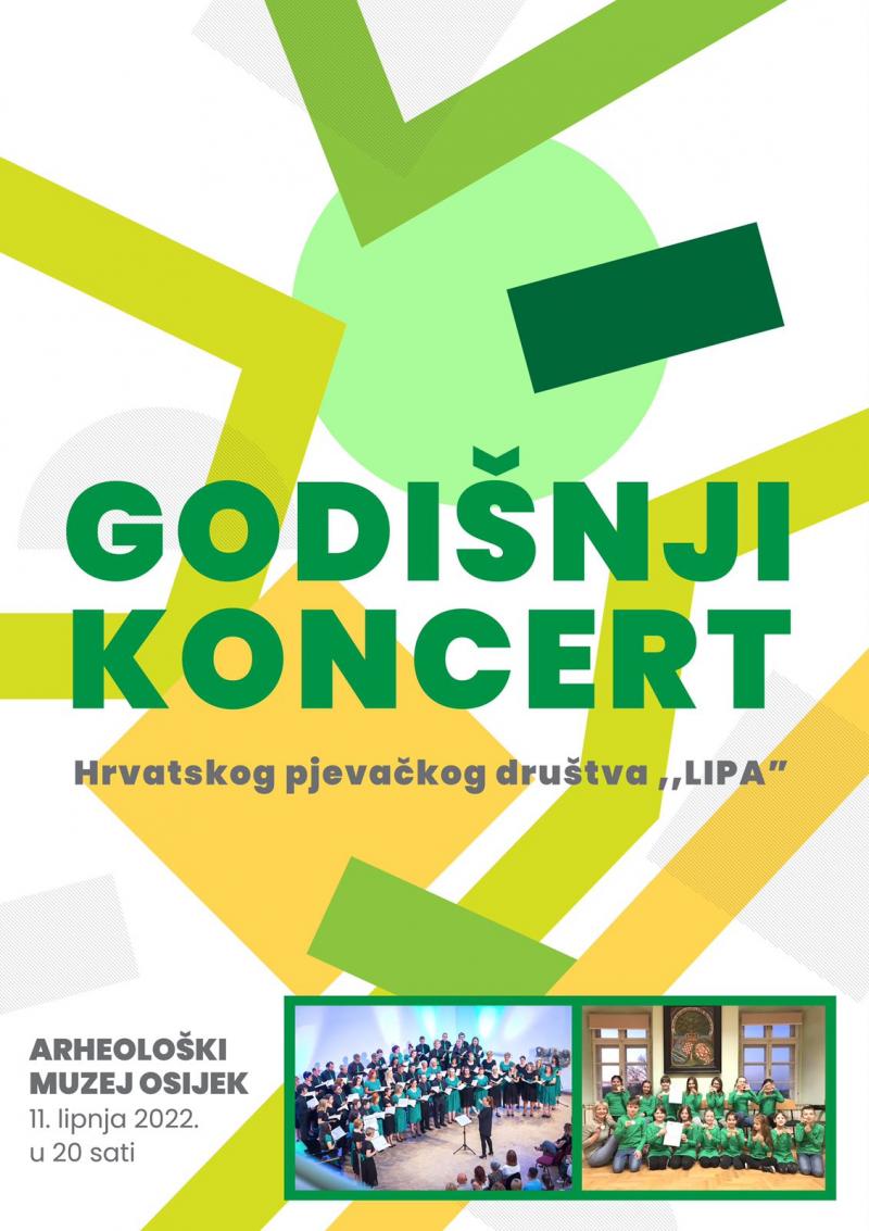 Hrvatsko pjevačko društvo ''Lipa''' - Godišnji koncert