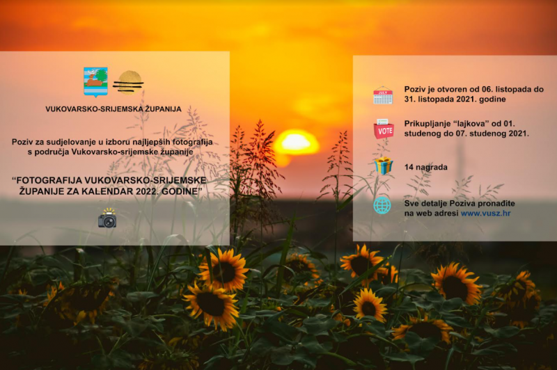 ''Fotografija Vukovarsko-srijemske županije za kalendar 2022. godine''