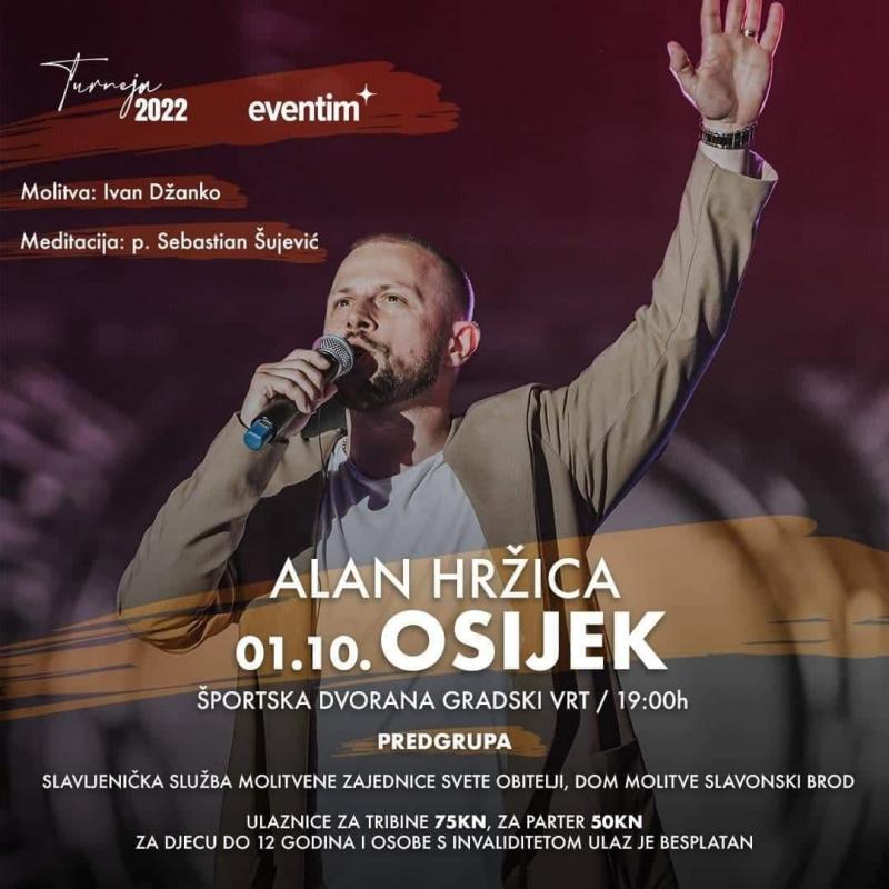 Koncert Alana Hržice u Osijeku