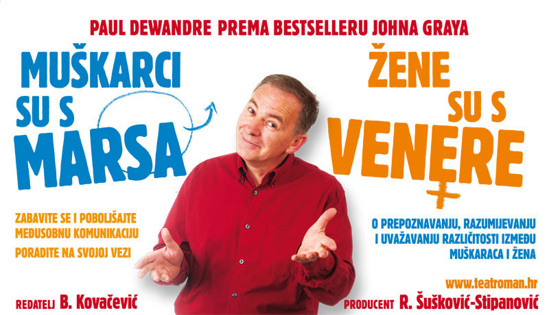 „Muškarci su s Marsa, žene su s Venere“ u kinu Urania